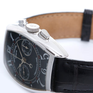 Franck Muller Chronograph 18k White Gold Men's Watch 5850 CC