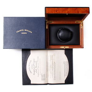 Franck Muller Chronograph 18k White Gold Men's Watch 5850 CC