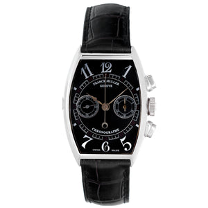Franck Muller Chronograph 18k White Gold Men's Watch 5850 CC