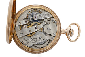 Vintage Vacheron Constantin 14k Yellow Gold Men's Pocket Watch