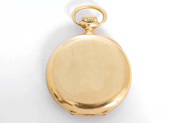 Vintage Patek Philippe 18k Yellow Gold Men's Pocket Watch