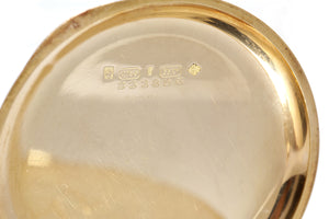 Vintage Patek Philippe 18k Yellow Gold Men's Pocket Watch