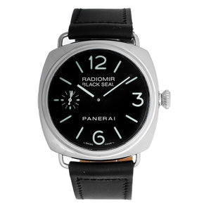Panerai Radiomir Black Seal Men's Steel Watch PAM 00183