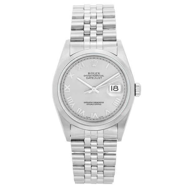 Rolex Datejust Men's Stainless Steel Watch 16200