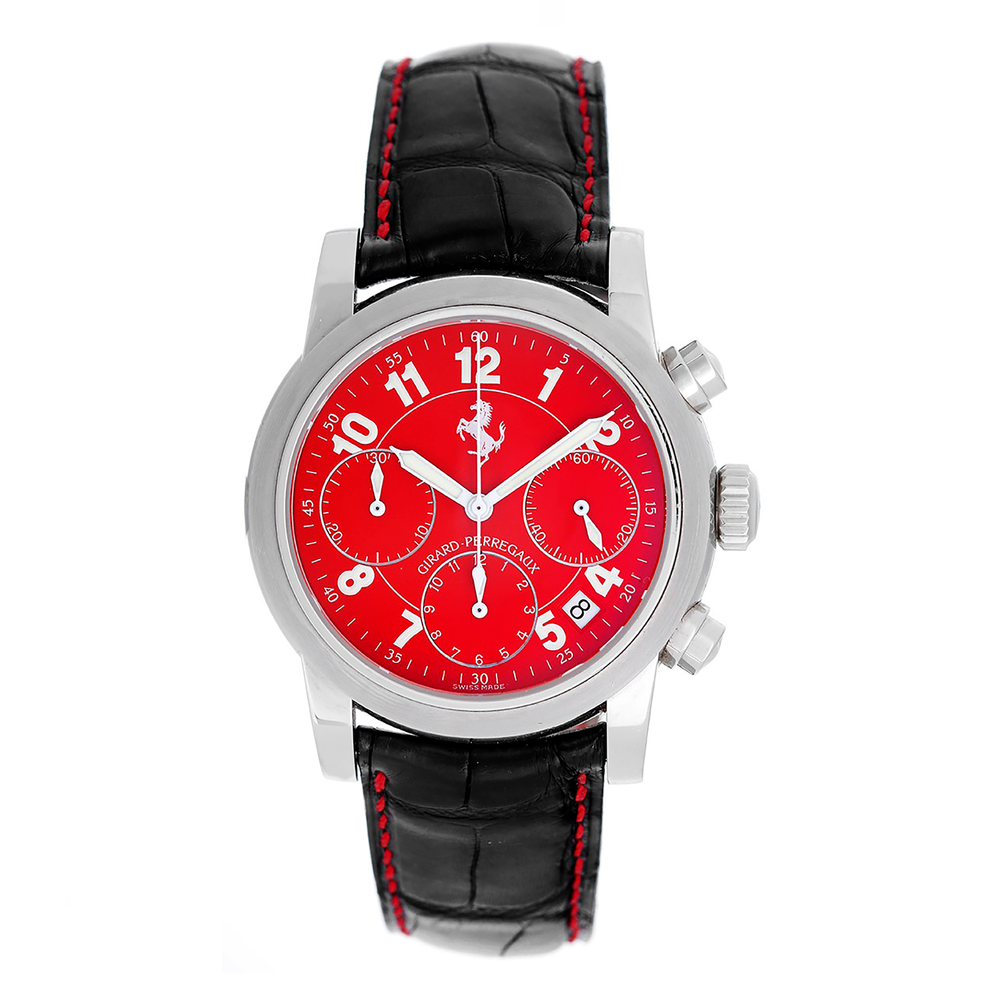 Girard Perregaux "Ferrari Modena Red" Chronograph Watch