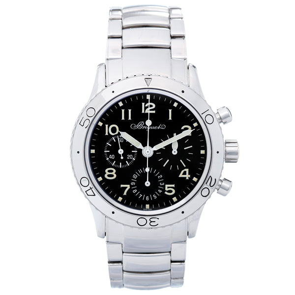 Breguet Aeronavale Stainless Steel Mens Watch