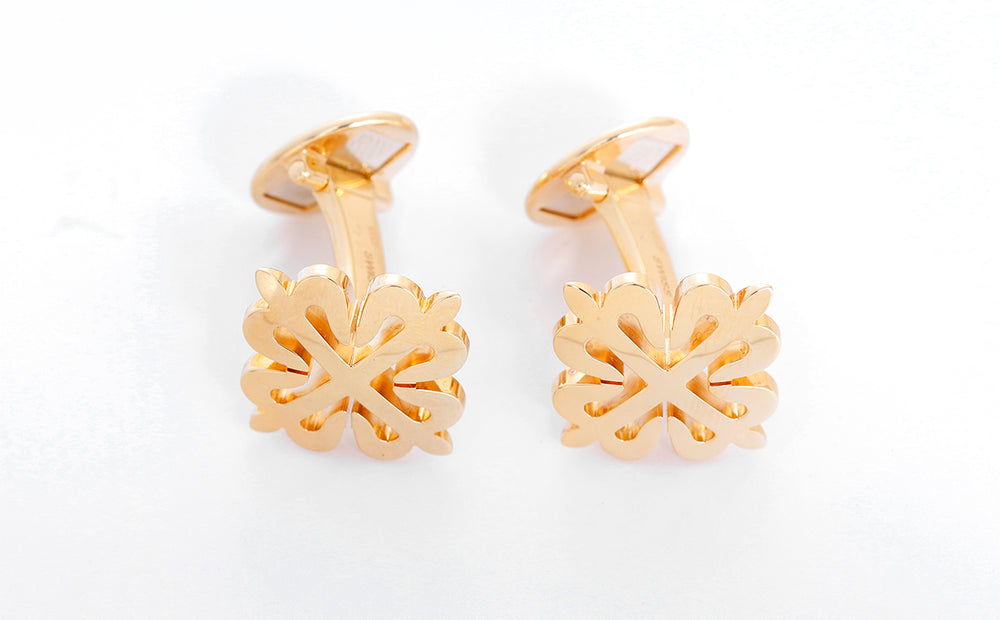 Patek Philippe 18k Yellow Gold Calatrava Cufflinks