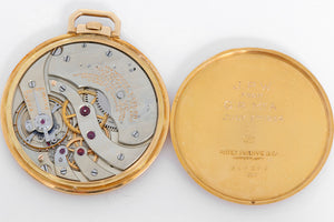 Cartier Yellow Gold Pocket Watch