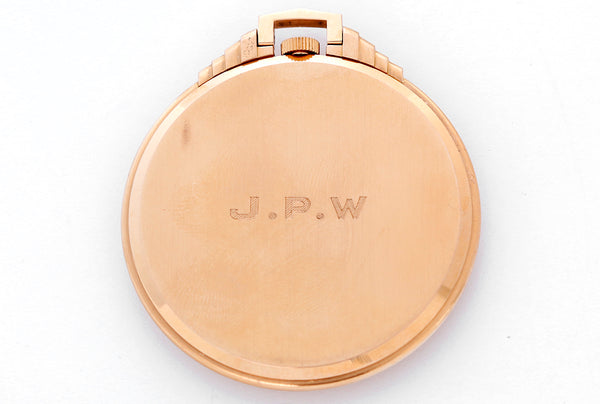 Vacheron Constantin Rose Gold Art Deco Pocket Watch