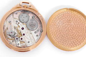 Vacheron Constantin Rose Gold Art Deco Pocket Watch