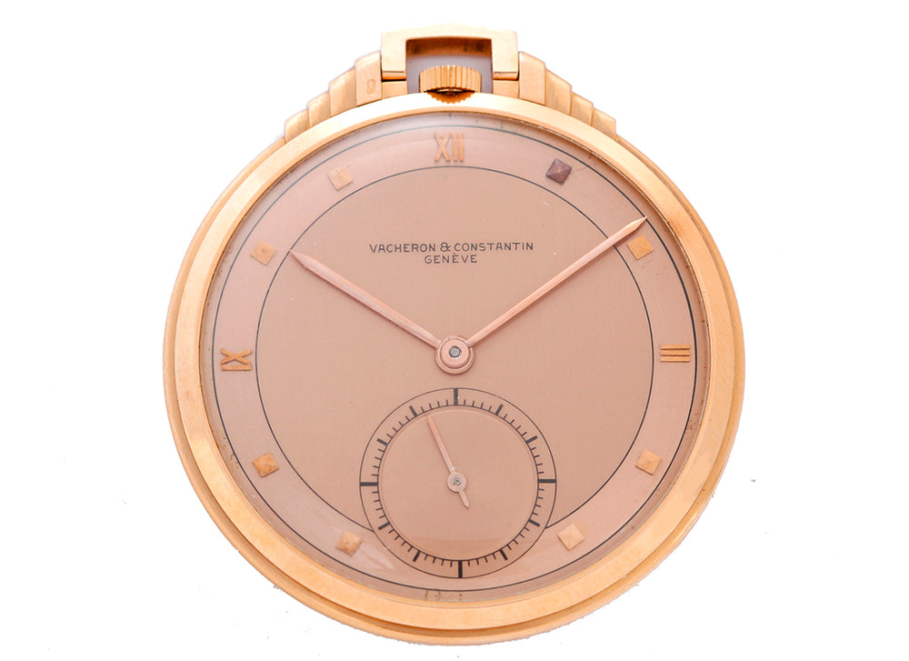 Vacheron Constantin Rose Gold Art Deco Pocket Watch