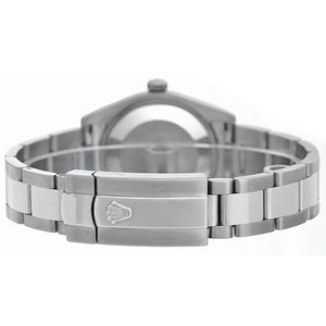 Rolex Datejust Midsize Steel Watch Golddust dream black mother of pearl dial 178274