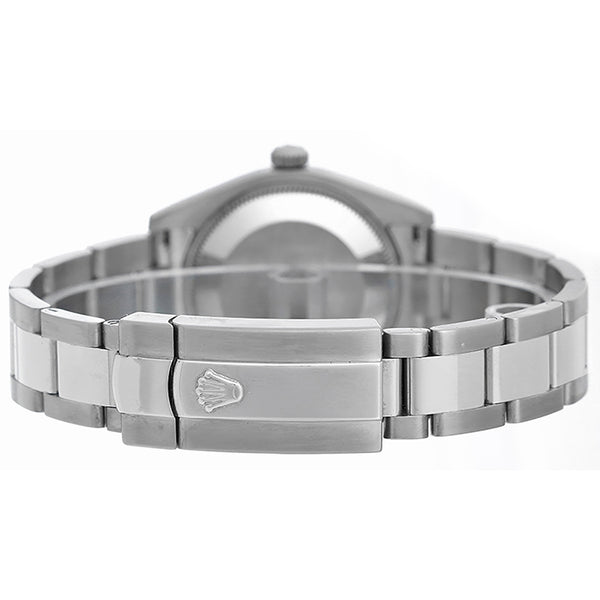 Rolex Datejust Midsize Steel Watch Golddust dream black mother of pearl dial 178274