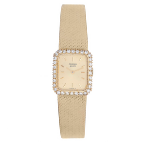 Concord Vintage 14K Yellow Gold Dress Watch