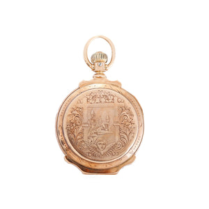 Vintage Rockford 14K Box Hinge Pocket Watch – Image 6