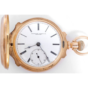Vintage Rockford 14K Box Hinge Pocket Watch – Image 2