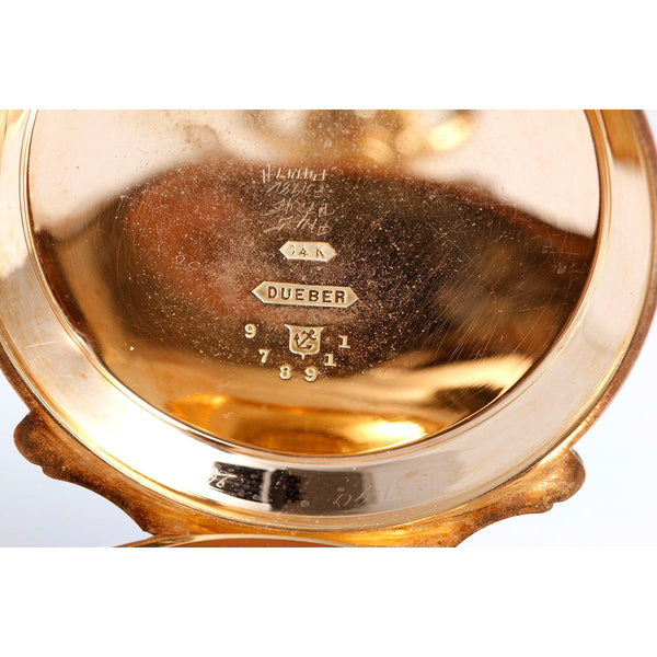 Vintage Rockford 14K Box Hinge Pocket Watch – Image 3
