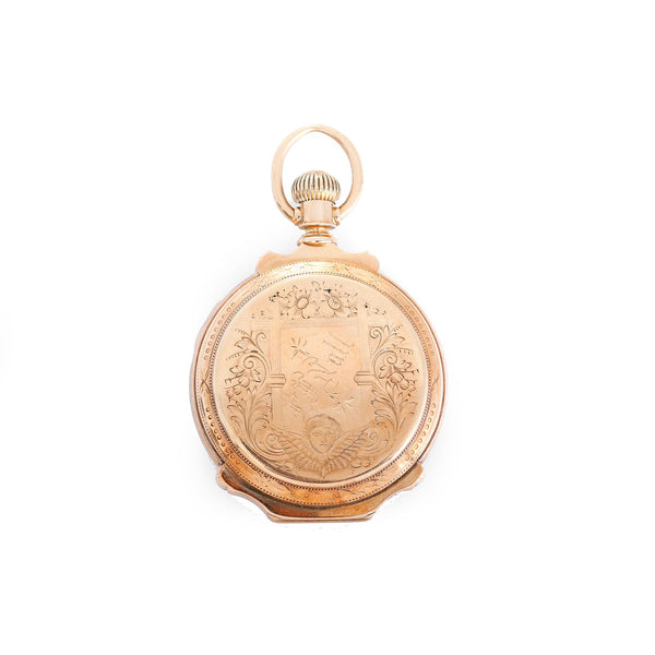 Vintage Rockford 14K Box Hinge Pocket Watch