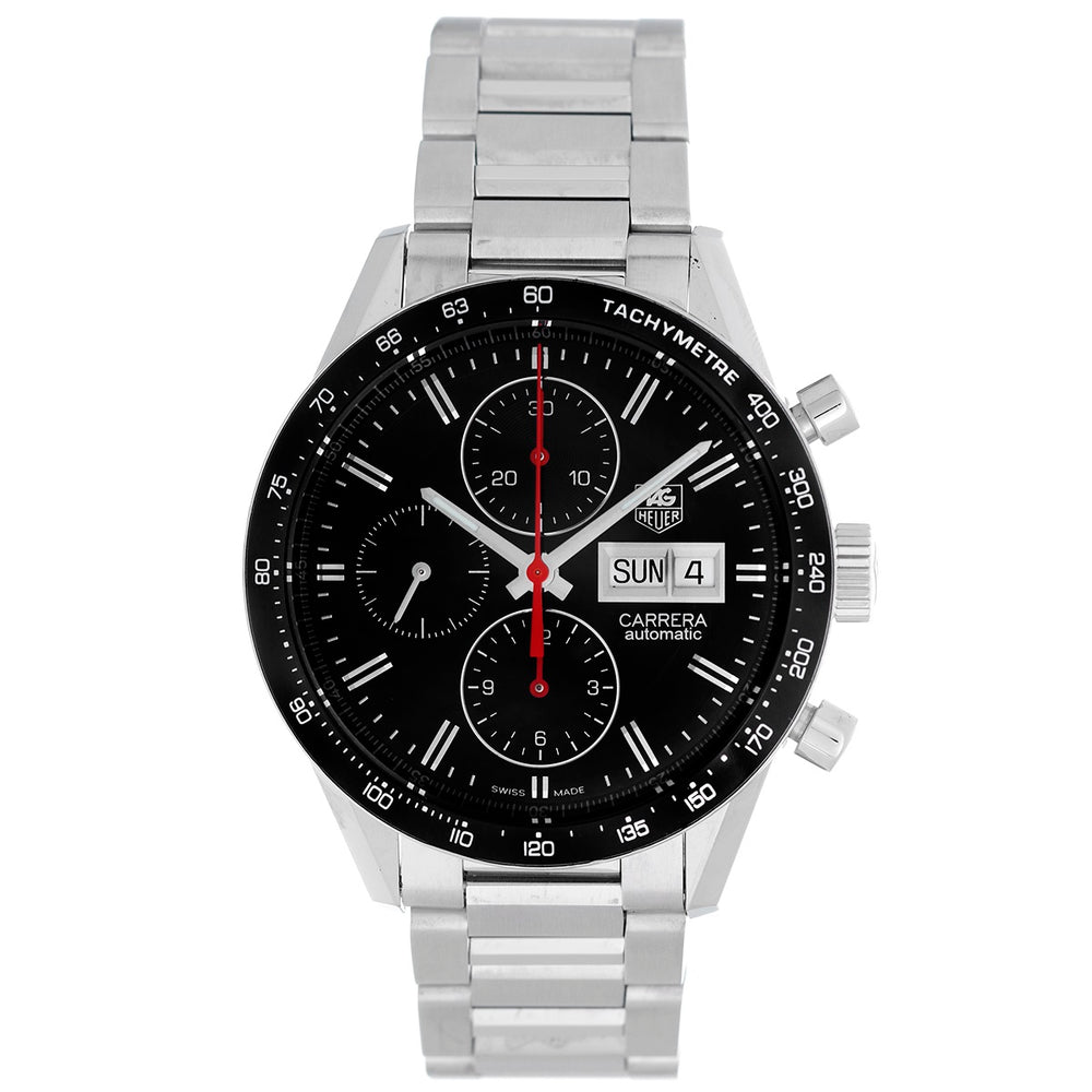Tag Heuer Carrera Day Date Automatic Chronograph 41mm Mens Watch cv201ah.ba0725