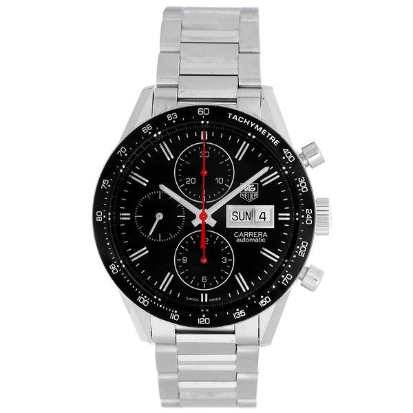 Tag Heuer Carrera Day Date Automatic Chronograph 41mm Mens Watch cv201ah.ba0725