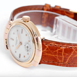 Vintage Patek Philippe Tri Color Hooded Lug Watch – Image 2