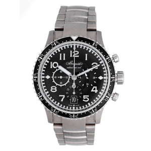 Breguet Transatlantique Type XXI Flyback Men's Titanium Chronograph Watch 3810TI/H2/TZ9