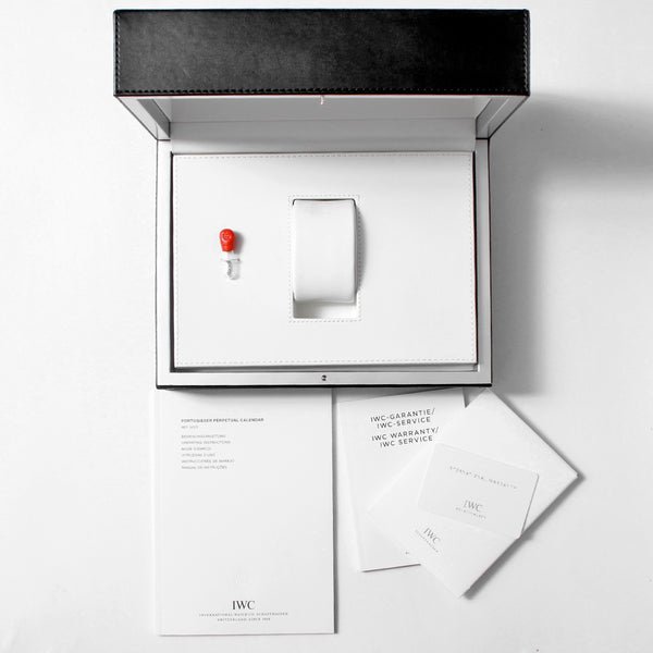 IWC Portuguese 7 Days Perpetual Calendar Stainless Steel Men's Complicated Watch IW502308 Limited Edition of 500