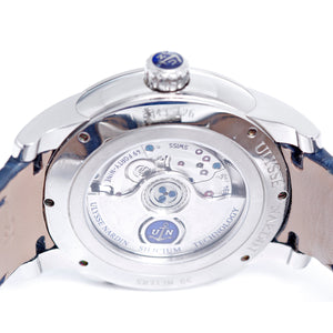 Ulysse Nardin Dual Time GMT Limited Edition Stainless Steel Men's Watch 3343-126