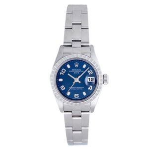 Rolex Ladies Date Stainless Steel Watch 79240