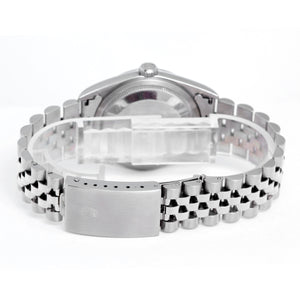 Rolex Datejust Men's Stainless Steel Automatic Watch Dome Bezel 16200