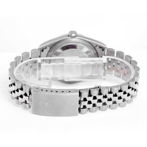 Rolex Datejust Men's Stainless Steel Automatic Watch Dome Bezel 16200