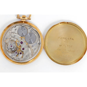 Cartier Art Deco 1940's  Pocket Watch