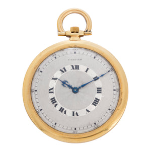 Cartier Art Deco 1940's  Pocket Watch