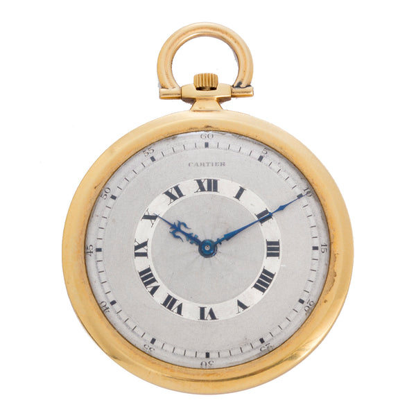 Cartier Art Deco 1940's  Pocket Watch