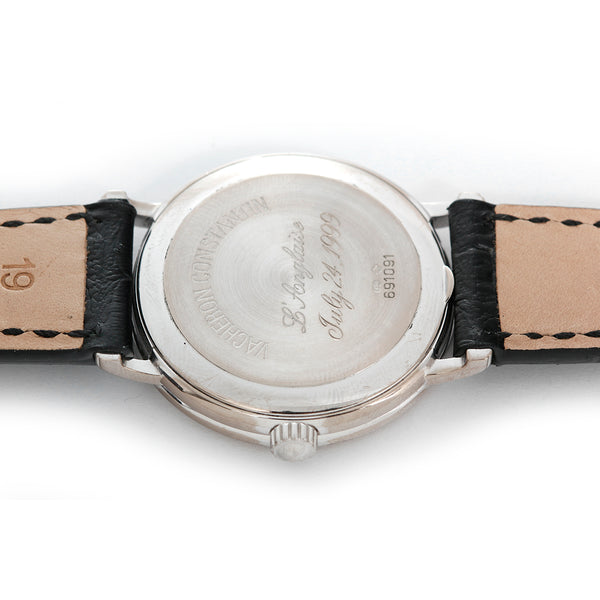 Vacheron Constantin ‘L’Anglaise’ 18K White Gold Men’s Watch 47002