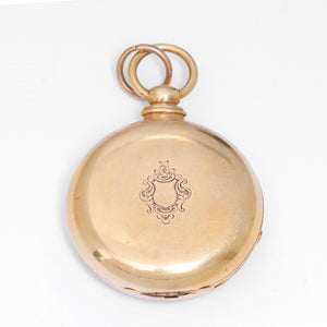 English 18K Yellow Gold Pocket Watch