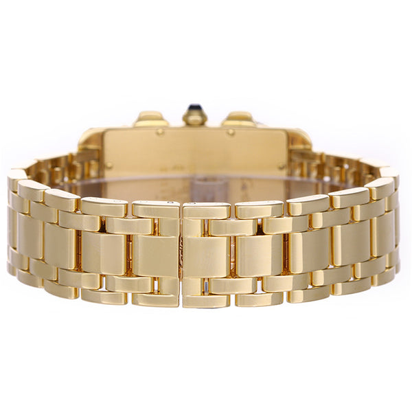 Cartier Tank Americaine 18K Chronograph Watch W26011K2