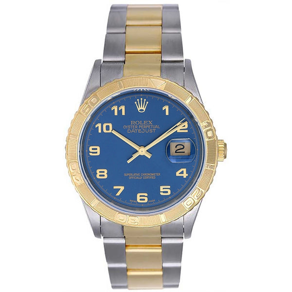 Rolex Turnograph 2-Tone Men's Steel & Gold Watch 16263