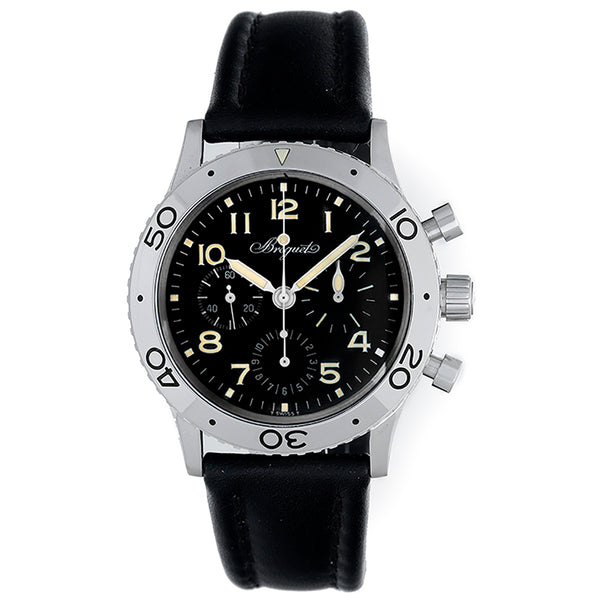 Breguet Type XX Aeronavale Men's Platinum Chronograph Watch Ref. 3800