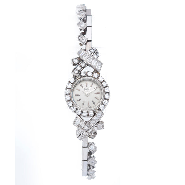 Piaget Vintage Diamond 18K White Gold Ladies Watch