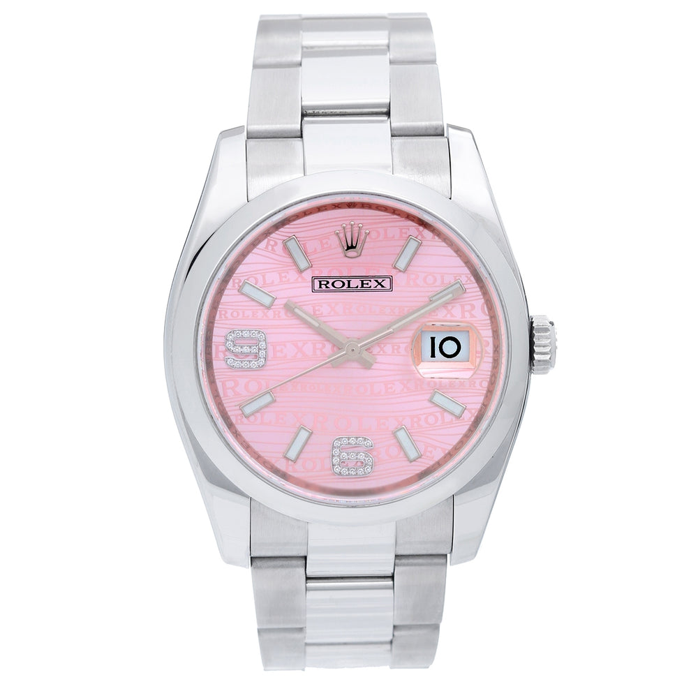 Rolex Datejust Men's Stainless Steel Automatic Winding Watch 116200