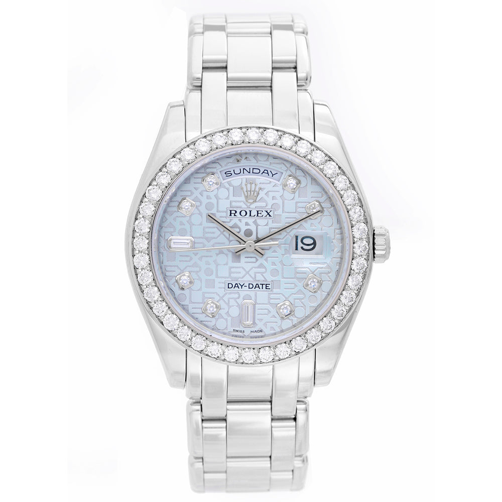 Rolex Men's Masterpiece / Pearlmaster Special Edition Watch 18946