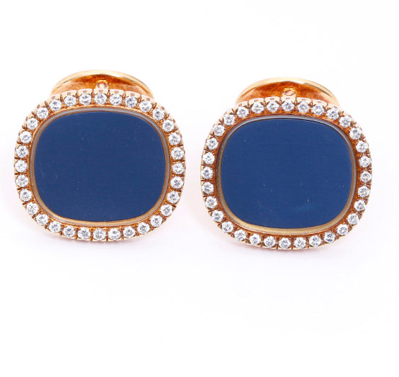 Patek Philippe & Co Gold Ellipse Cufflinks