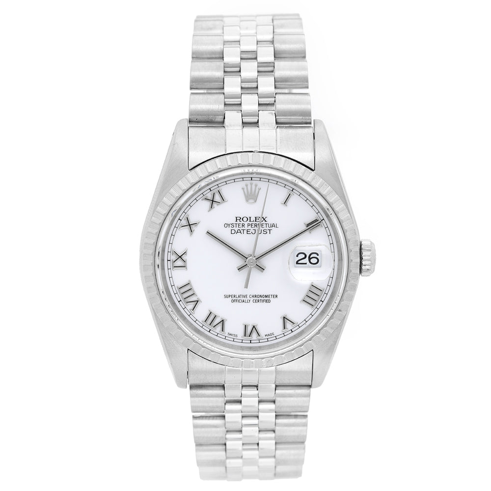 Rolex Datejust Men's Stainless Steel Watch 16220