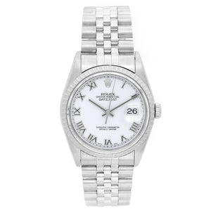 Rolex Datejust Men's Stainless Steel Watch 16220