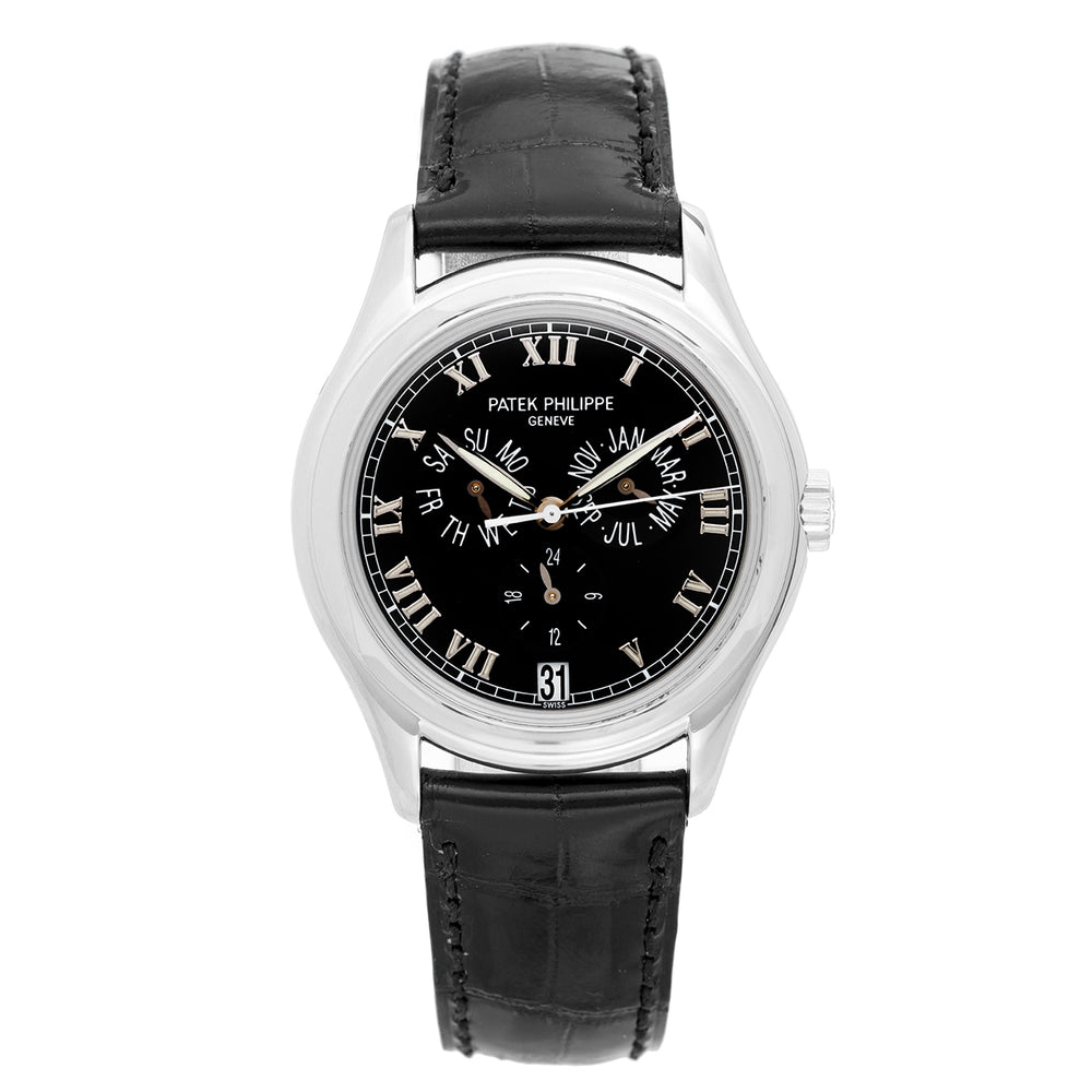 Patek Philippe Annular Calendar Platinum Men's Watch 5035 P or 5035P