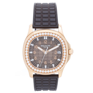 Patek Philippe Ladies  18k Rose Gold Aquanaut Watch 5068R-001