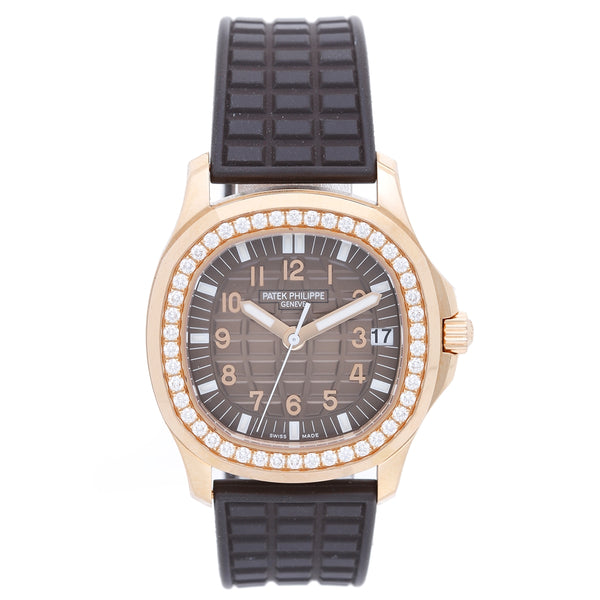 Patek Philippe Ladies  18k Rose Gold Aquanaut Watch 5068R-001