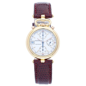 Jaeger-LeCoultre Vintage 18K Yellow Gold Odysseus Chronograph