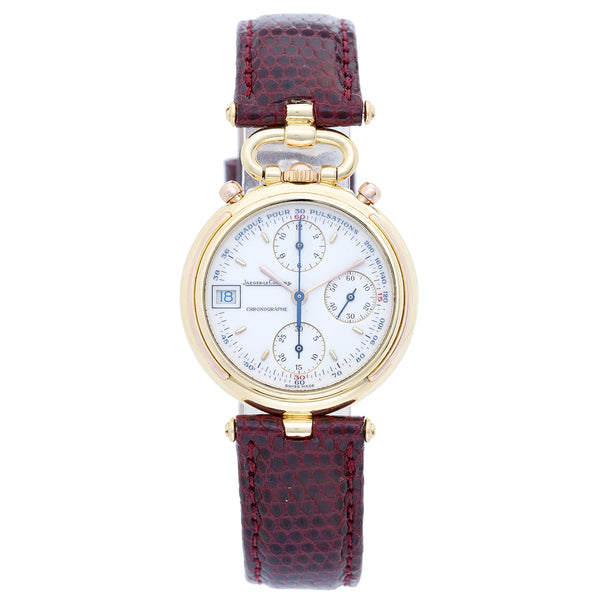 Jaeger-LeCoultre Vintage 18K Yellow Gold Odysseus Chronograph